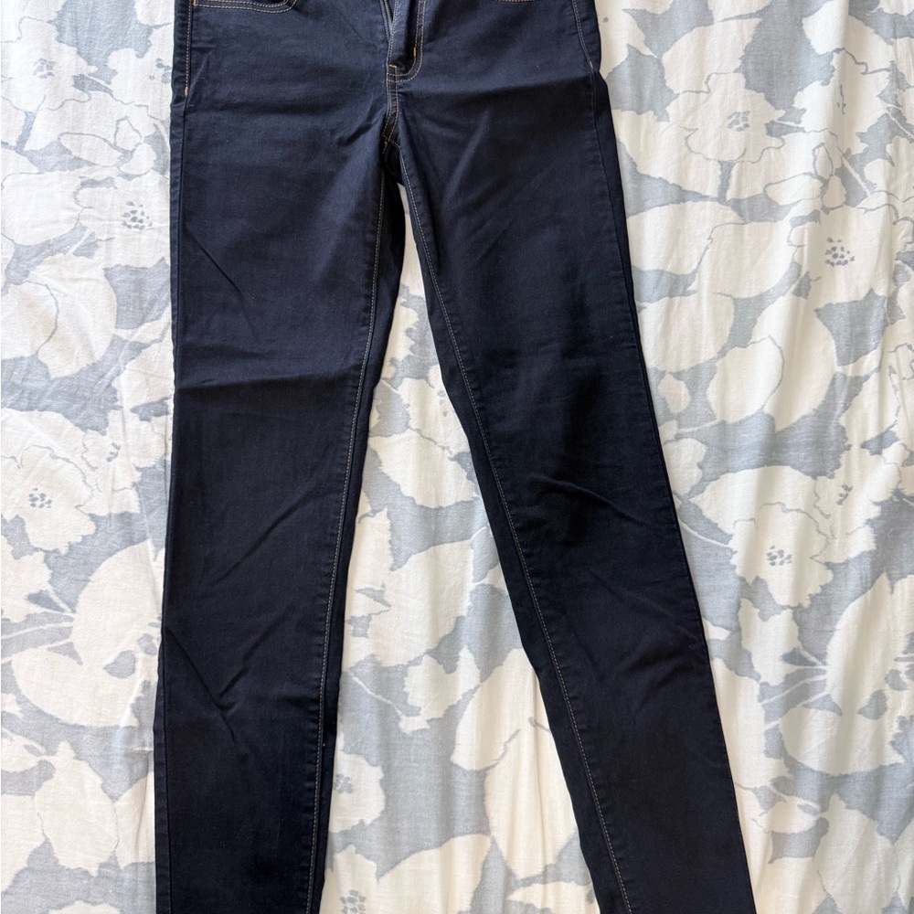 American Eagle Outfitters Dark Blue Skinny Jeans